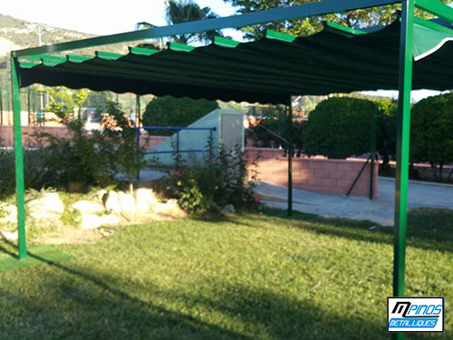 Toldo verde