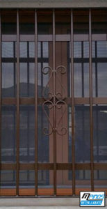 Reja marrón