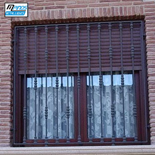 Reja preparada para colocar por soldadura
